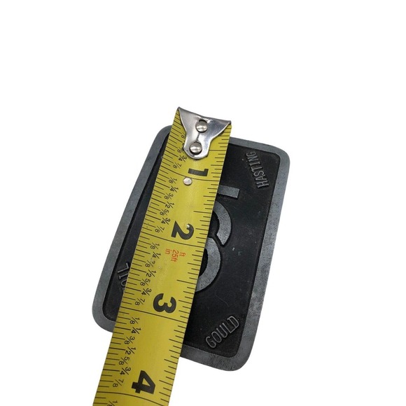 Vtg CDi Belt Buckle Gillette Hasting Gould Pennzoil Metal Arts OKC Rare - Picture 4 of 5